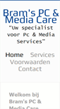 Mobile Screenshot of bramvanderholst.nl